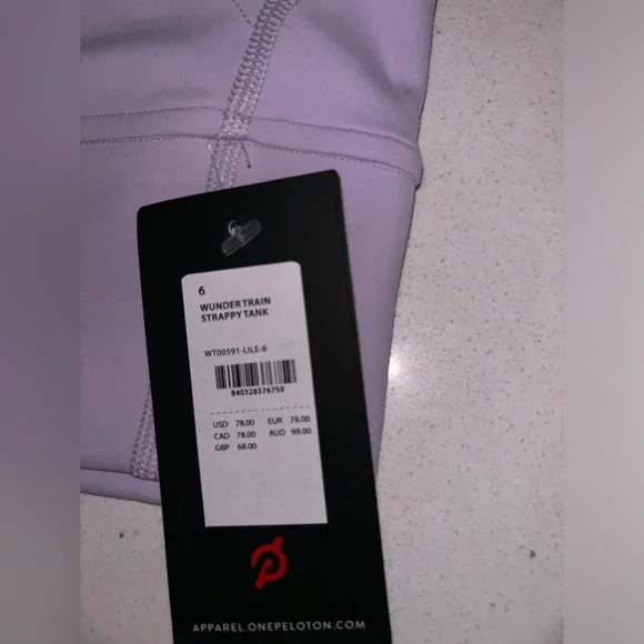 LULULEMON X PELOTON Wunder Train Strappy Bra - Picture 6 of 7